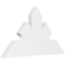 Ekena Millwork Richland Architectural Grade PVC Gable Bracket, 36"W x 19 1/2"H x 2"D x 6"F, 13/12 Pitch GBP036X20X0206RIC00 - alternate 1